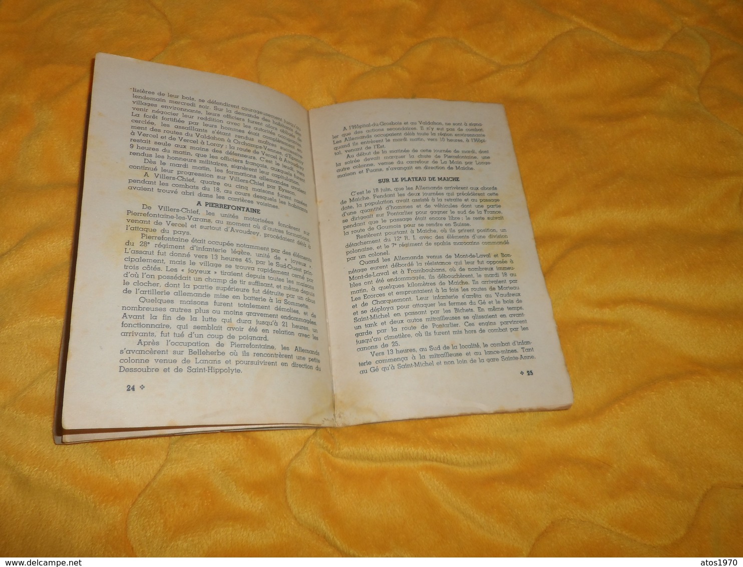 LE MOIS DE JUIN 1940 EN FRANCHE COMTE ET DANS LE PAYS DE GEX...ANNEE 1941. EDITIONS DU JOURNAL LE PETIT COMTOIS BESANCON - Französisch