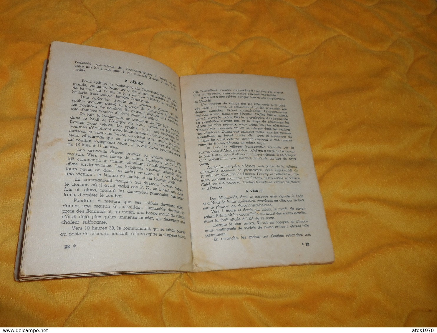 LE MOIS DE JUIN 1940 EN FRANCHE COMTE ET DANS LE PAYS DE GEX...ANNEE 1941. EDITIONS DU JOURNAL LE PETIT COMTOIS BESANCON