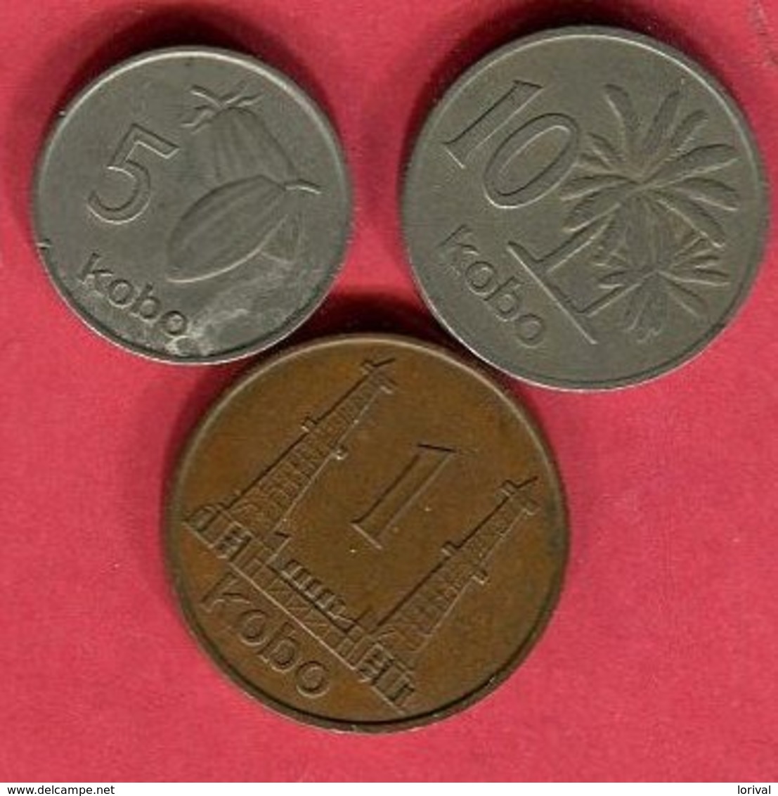 LOT3 MONNAIES DIFFERENTES TB 3 - Nigeria