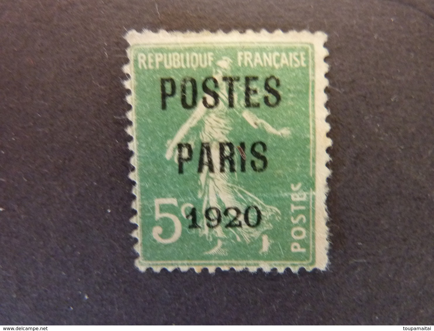 FRANCE, Année 1920, Timbre Préoblitéré YT N° 24 Neuf Sans Gomme (cote 170 EUR) - 1893-1947