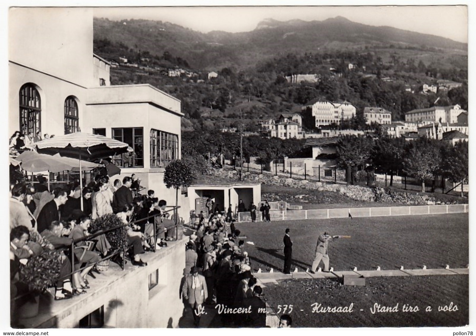 St. VINCENT - KURSAAL - STAND TIRO A VOLO - 1953 - Tiro (armas)