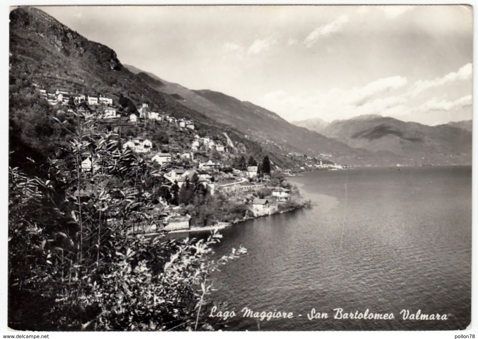 LAGO MAGGIORE - SAN BARTOLOMEO VALMARA - CANNOBIO - VERBANIA - 1961 - Verbania