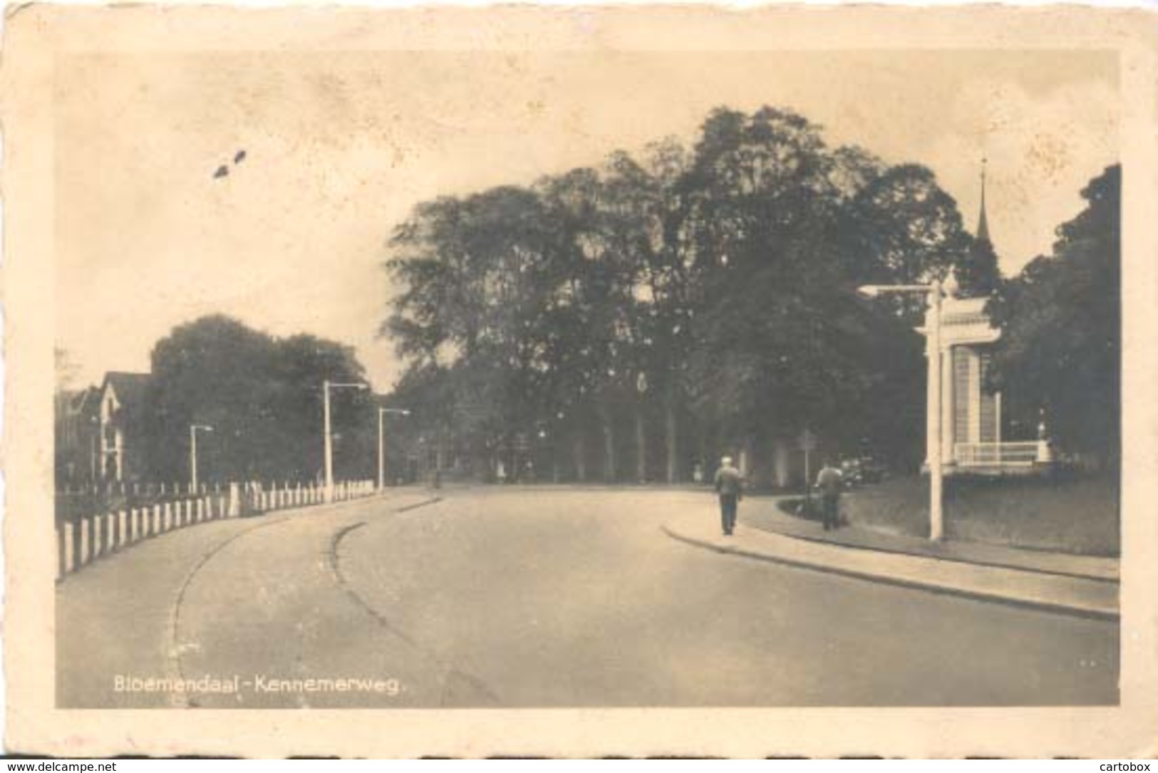 Bloemendaal, Kennemerweg  (type Fotokaart) - Bloemendaal