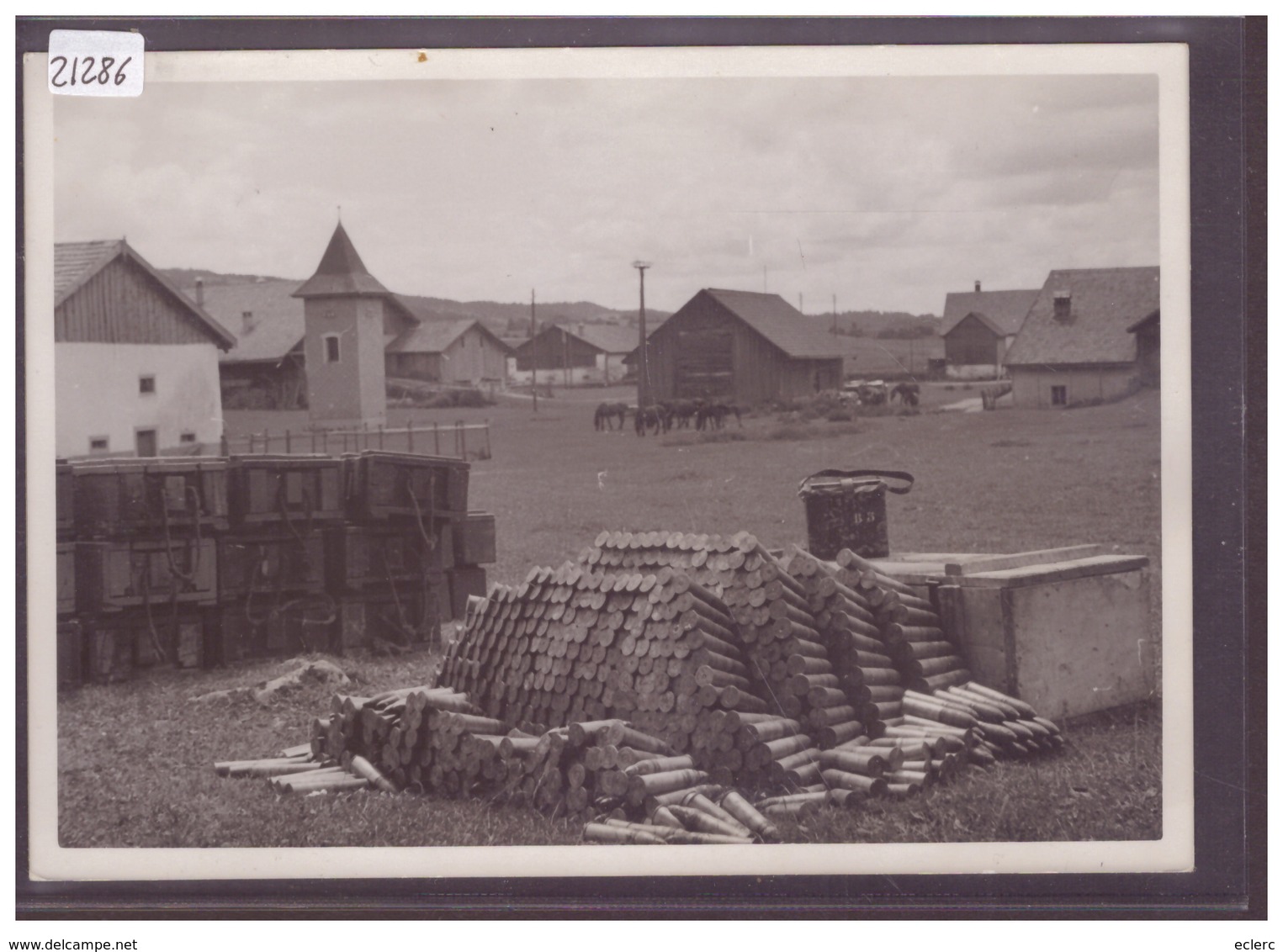 FORMAT 10x15 Cm - LES EMIBOIS - TROUPES FRANCAISES DANS LE JURA LES 19 ET 20 JUIN 1940 - TB - Autres & Non Classés