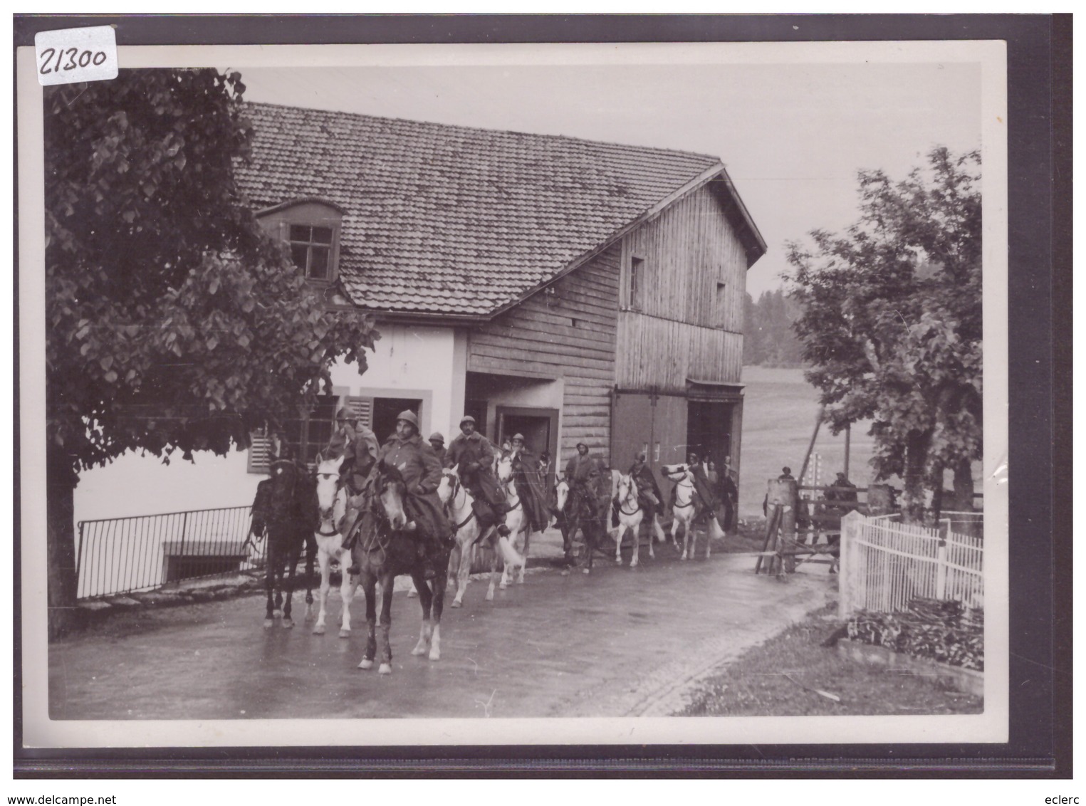 FORMAT 10x15 Cm - SAIGNELEGIER - TROUPES FRANCAISES DANS LE JURA LES 19 ET 20 JUIN 1940 - TB - Saignelégier