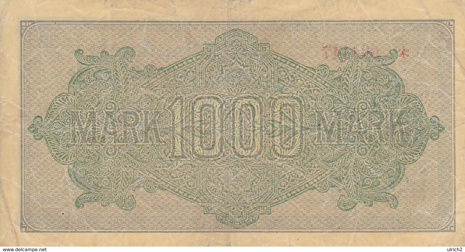 Reichsbanknote 1000 Mark - 1922 (41484) - 1000 Mark