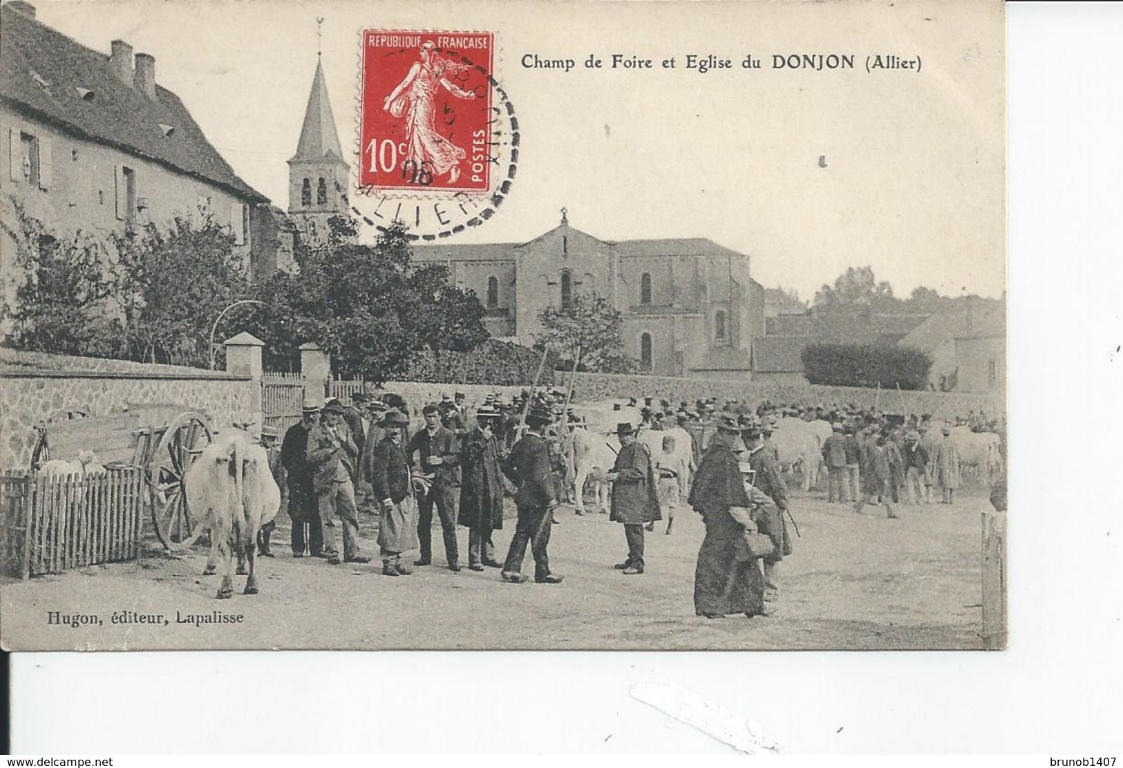 DONJON   Champ De Foire 1906 - Autres & Non Classés