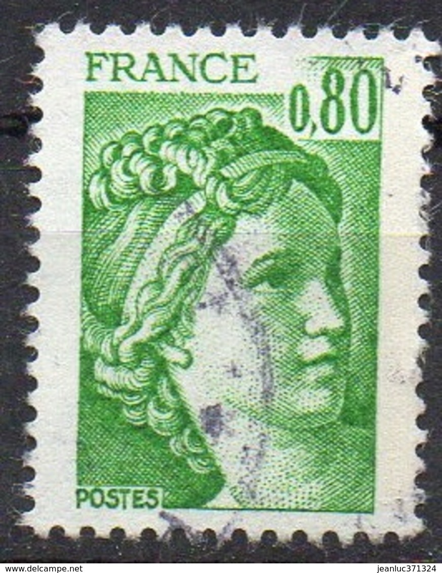 FRANCE N° 1970 O Y&T 1977-1978 Sabine - 1977-1981 Sabine Of Gandon