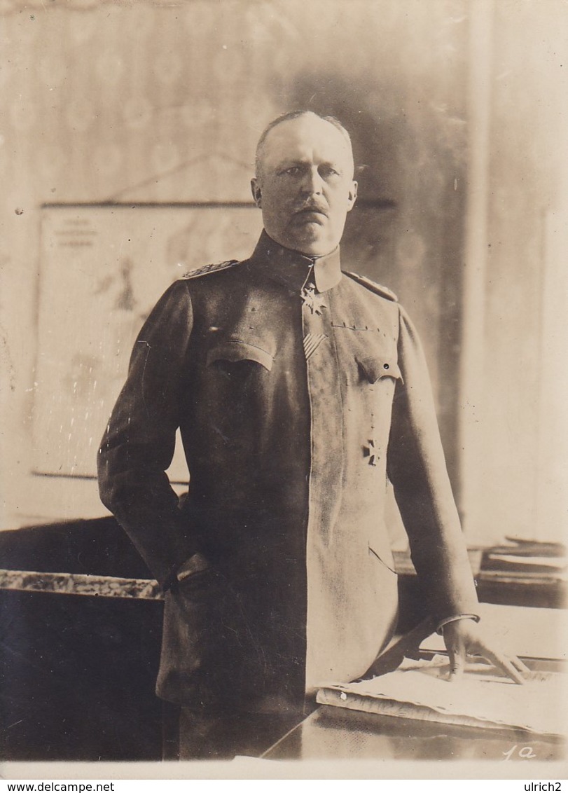 Foto General Ludendorff - Pressefoto - 1. WK - 16*12 Cm (41494) - War, Military