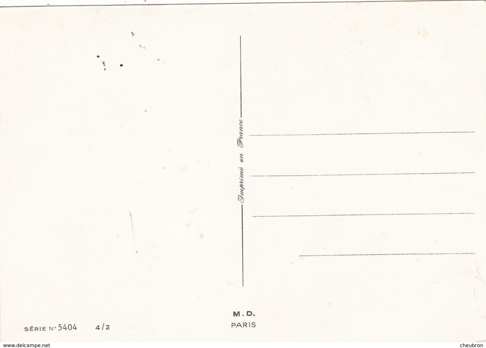 CARTE FANTAISIE  GERMAINE BOURET.  " Mes Hommages, Majesté..." - Bouret, Germaine