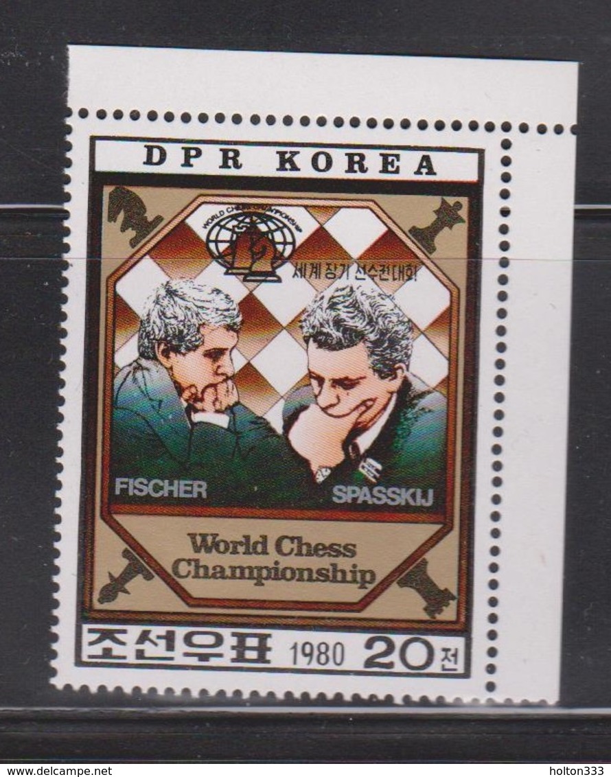 NORTH KOREA Scott # 2009 MNH - World Chess Championship 1980 - Korea, North