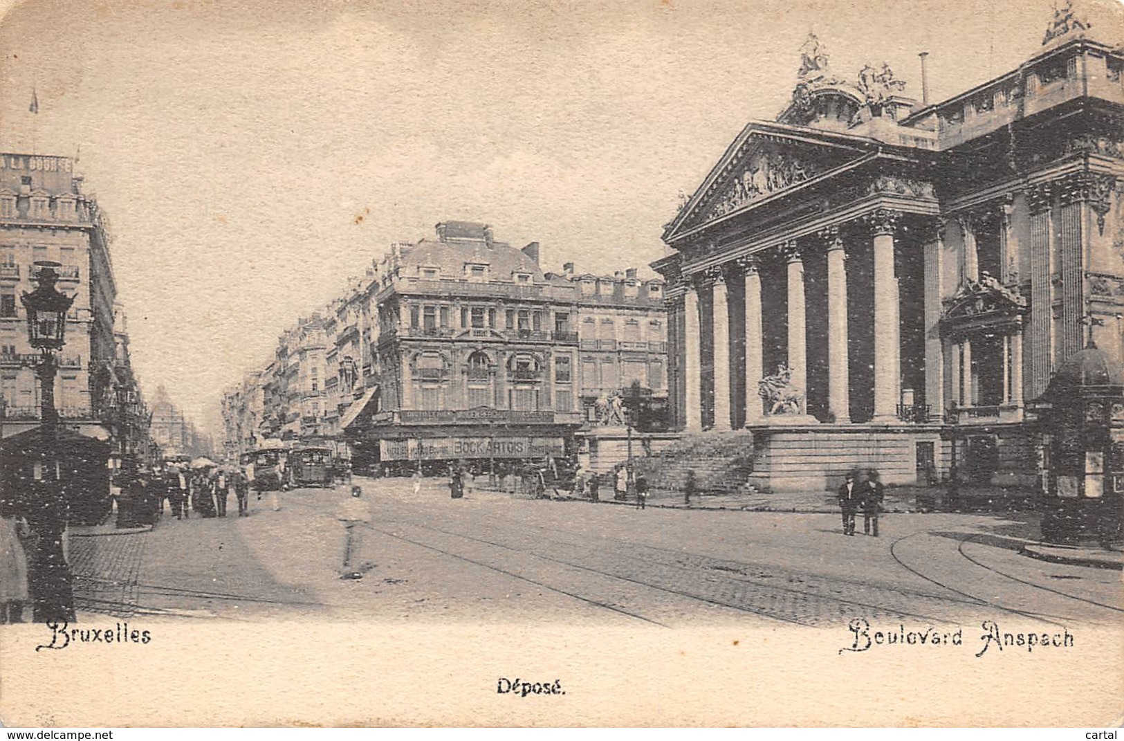 BRUXELLES - Boulevard Anspach - Avenues, Boulevards