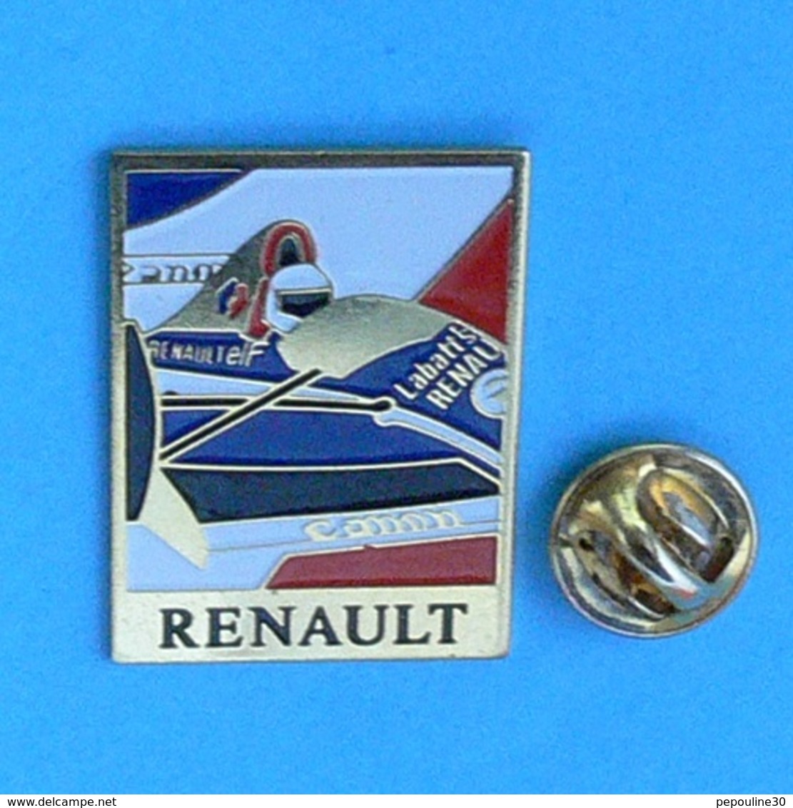 1 PIN'S  //  ** RENAULT F1 / ELF / CAMEL / CANON ** - F1