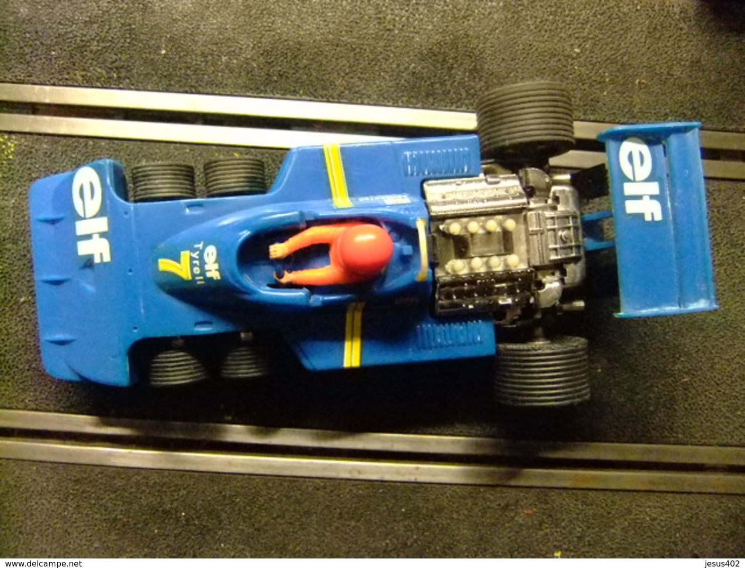 SCALEXTRIC TYRRELL P 34 Ref 4054 Azul / Scheckter / Made In Spain - Circuits Automobiles