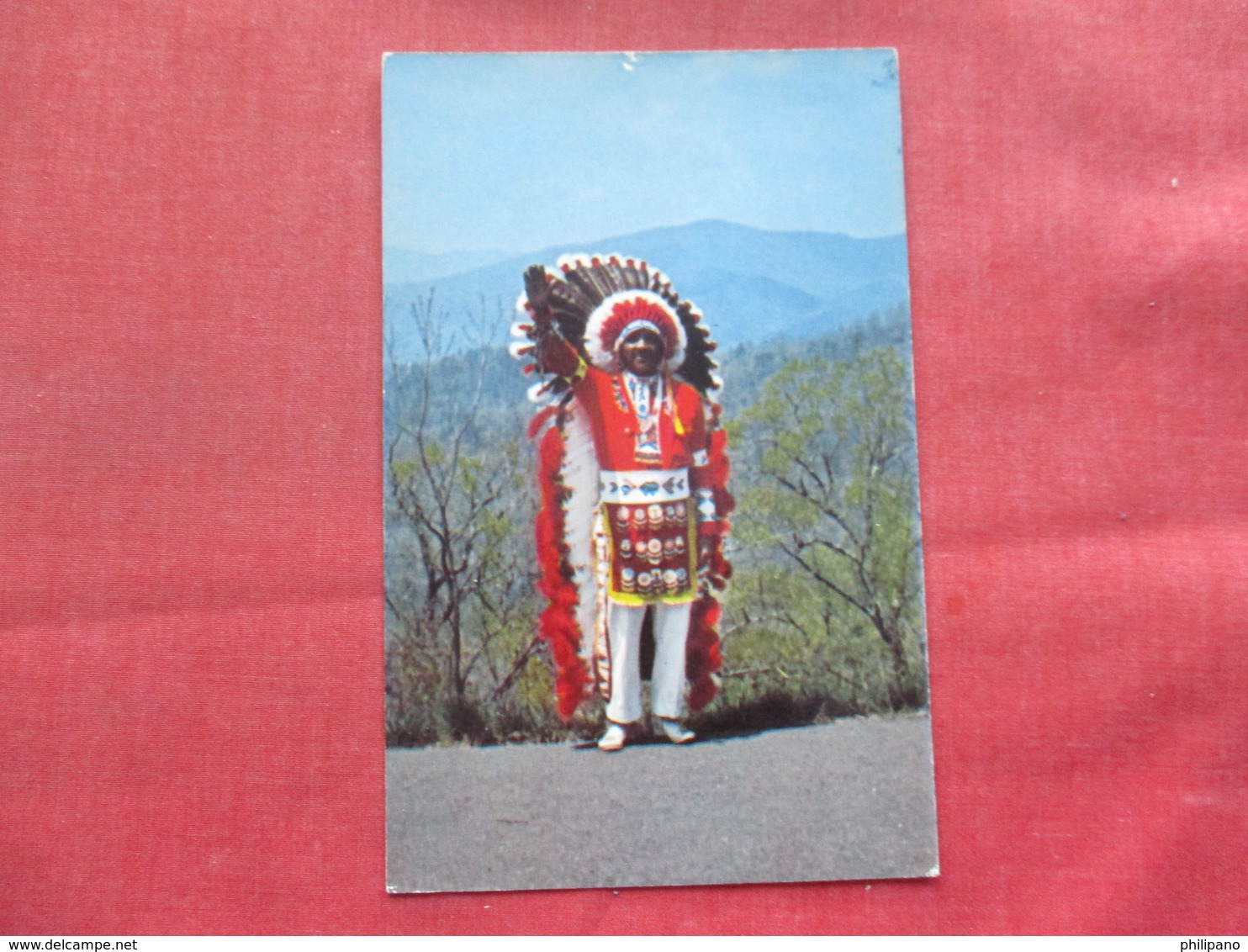 Chief Steve Saunooke Cherokee  NC   Ref 3386 - Native Americans