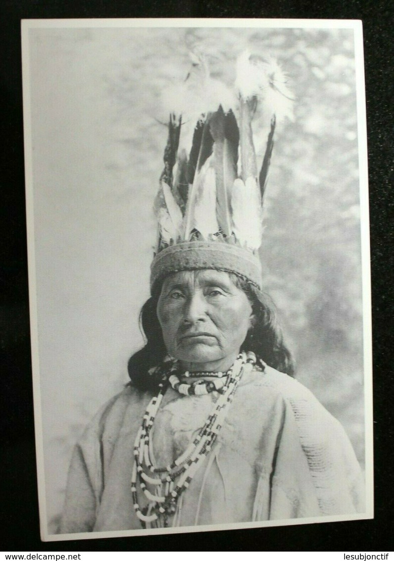 Columbia River Chief Oregon Native American 4x6 Chrome Postcard Not Posted - Native Americans