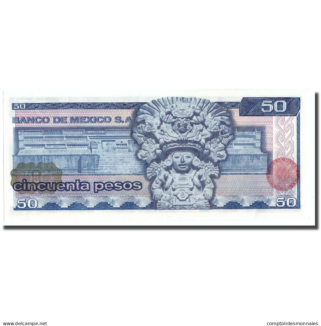 Billet, Mexique, 50 Pesos, 1978, 1978-07-05, KM:65c, SPL+ - Mexique
