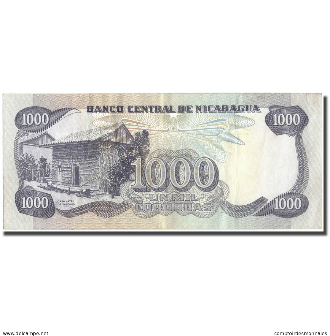 Billet, Nicaragua, 1000 Cordobas, 1985, 1985-06-11, KM:145a, TTB+ - Nicaragua