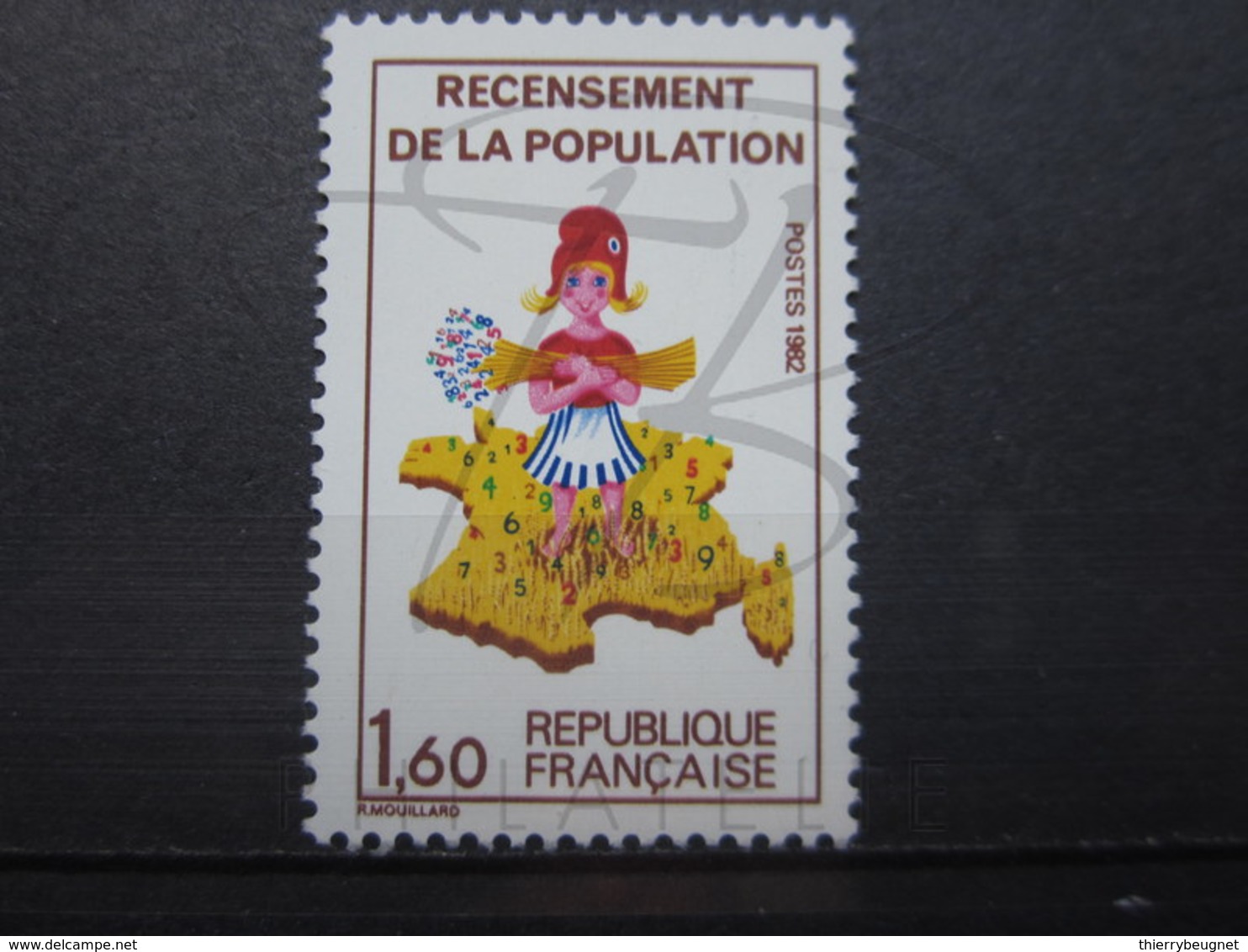 VEND BEAU TIMBRE DE FRANCE N° 2202a , XX !!! (b) - Unused Stamps