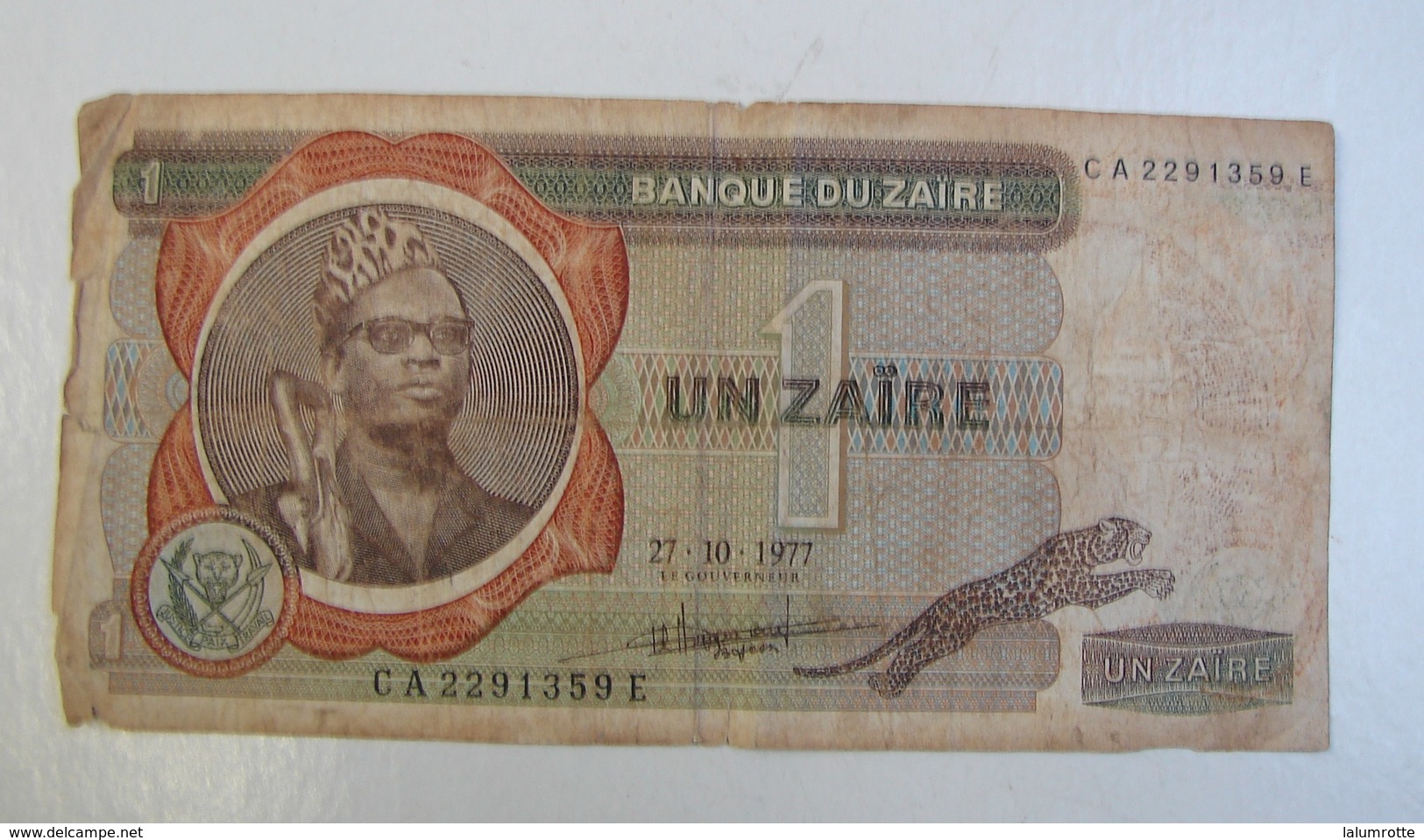 Billet. 18. Un Zaïr - Zaire