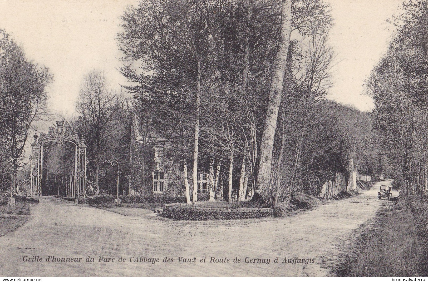 AUFFARGIS - Grille D'honneur  Du Parc De L'Abbaye Des Vaux Et Route De Cernay - Auffargis