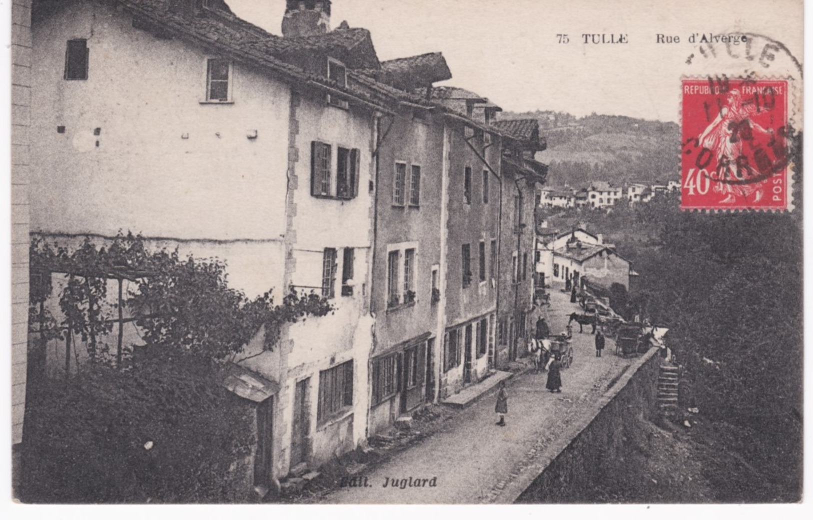 19 Corrèze -  TULLE - Rue D'Alverge - Tulle