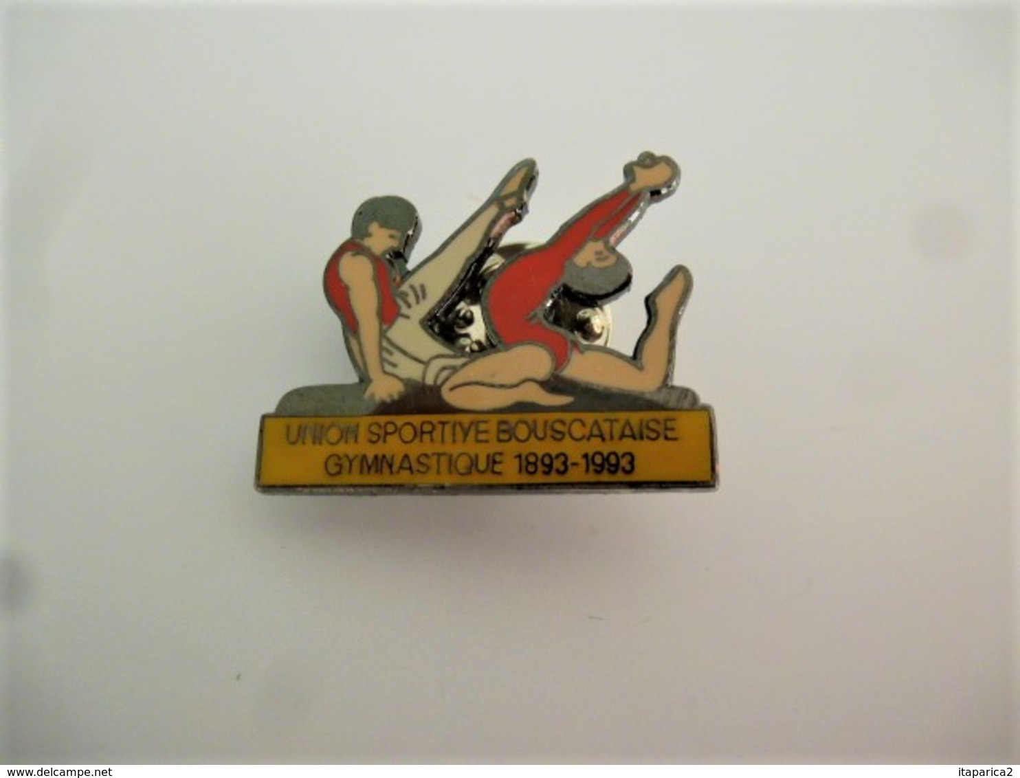 PINS  GYMNASTIQUE UNION SPORTIVE BOUSCATAISE 1893-1993 / 33 GIRONDE LE BOUSCAT /33NAT - Ginnastica