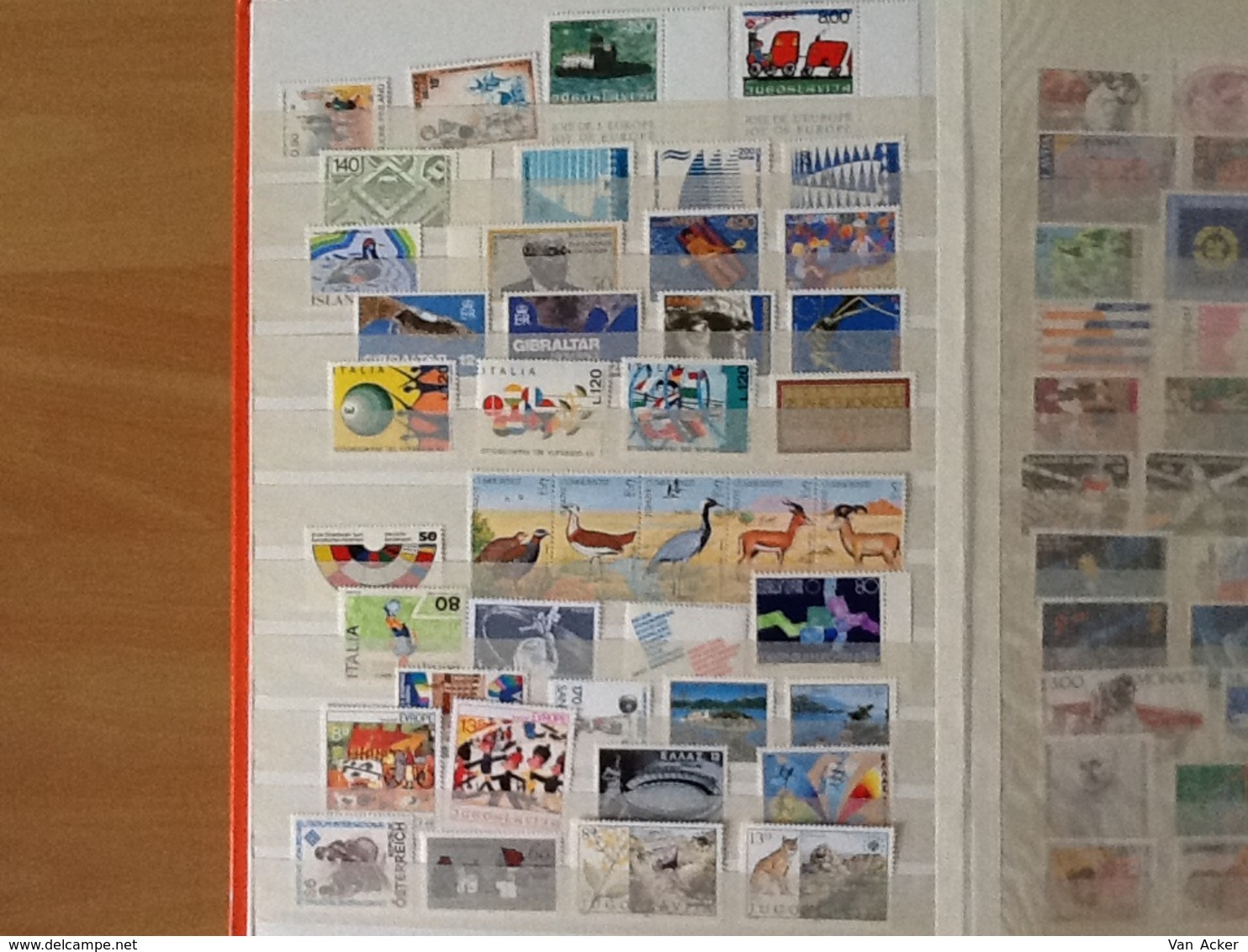 Collection Europe MNH ( with blocks and sheets)