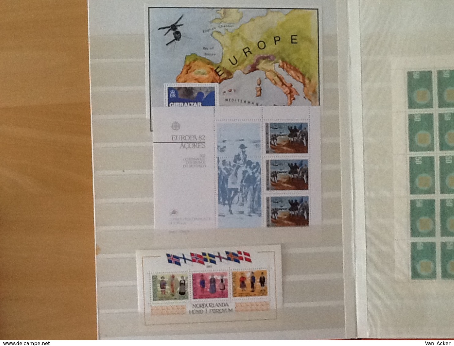 Collection Europe MNH ( with blocks and sheets)