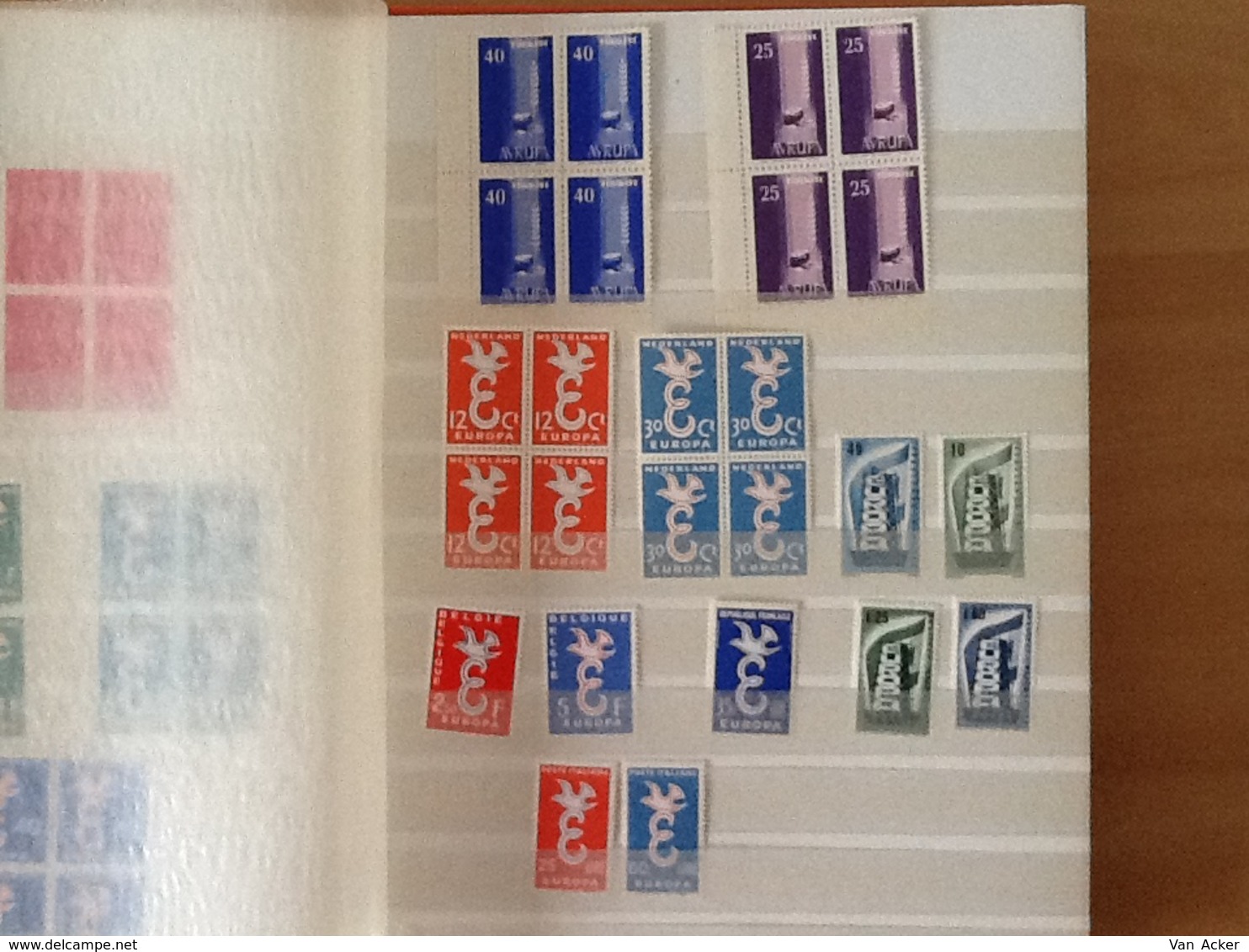 Collection Europe MNH ( with blocks and sheets)