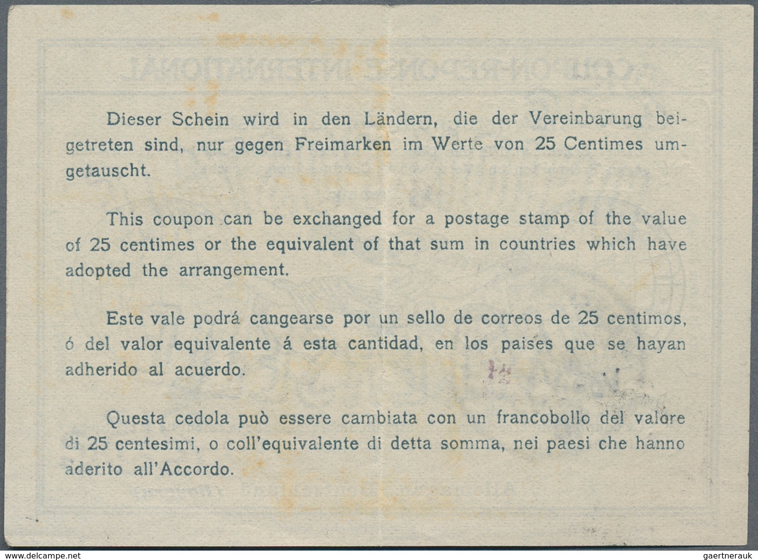 Bayern - Besonderheiten: 1918, 30 Pfg. "IAS" Mit Handschriftlicher Gebührenerhöhung Auf 45 Pfg. Und - Andere & Zonder Classificatie