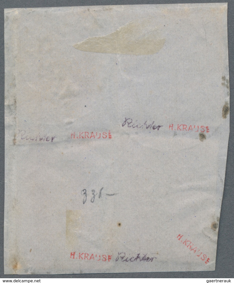 Preußen - Marken Und Briefe: 1858, 2 Silbergroschen, Drei Exemplaren In Unterschiedlichen Blau-Tönen - Otros & Sin Clasificación