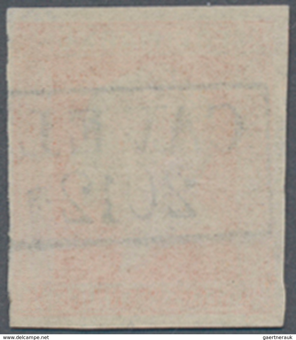 Preußen - Marken Und Briefe: 1859, 1/2 Sgr Rotorange Ohne Wz. Entwertet Mit Ra2 "CAVEL(PASS)", Die M - Autres & Non Classés