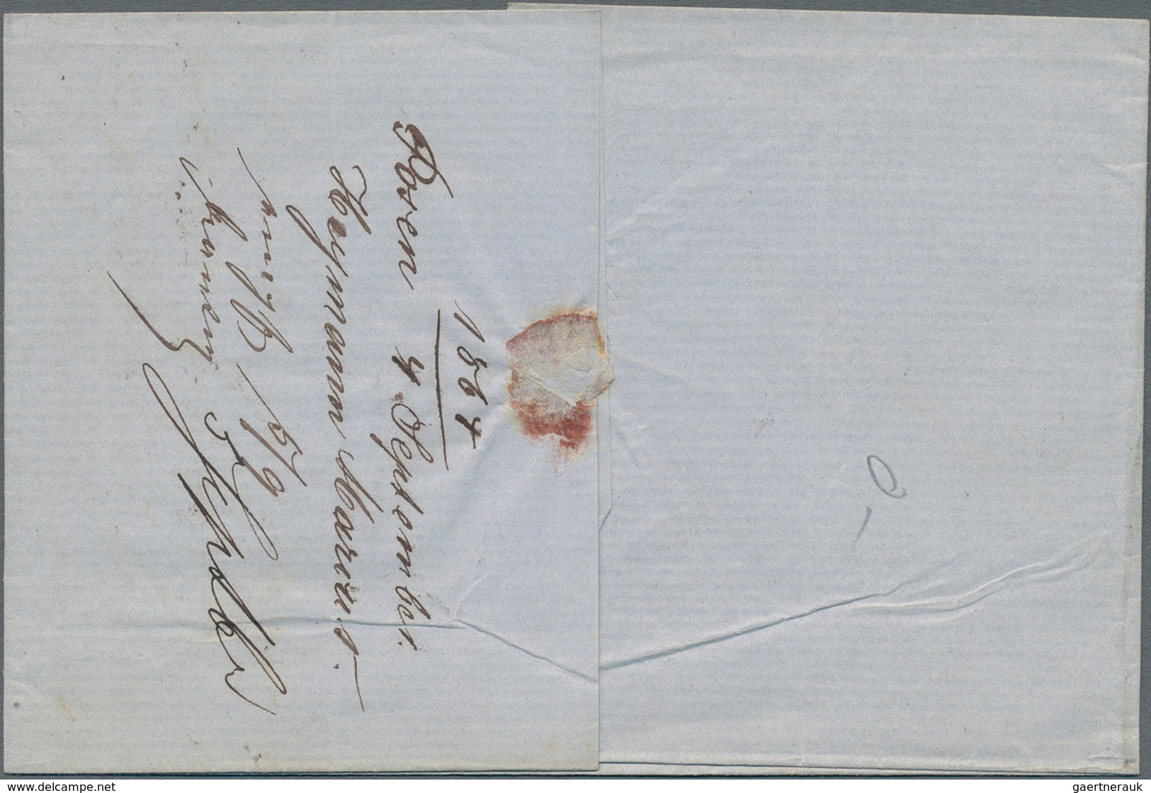 Preußen - Marken Und Briefe: 1861, 1 Sgr Mittelrosa Im Senkr. 3er-Streifen Entwertet Mit Bahnpost-Ra - Autres & Non Classés