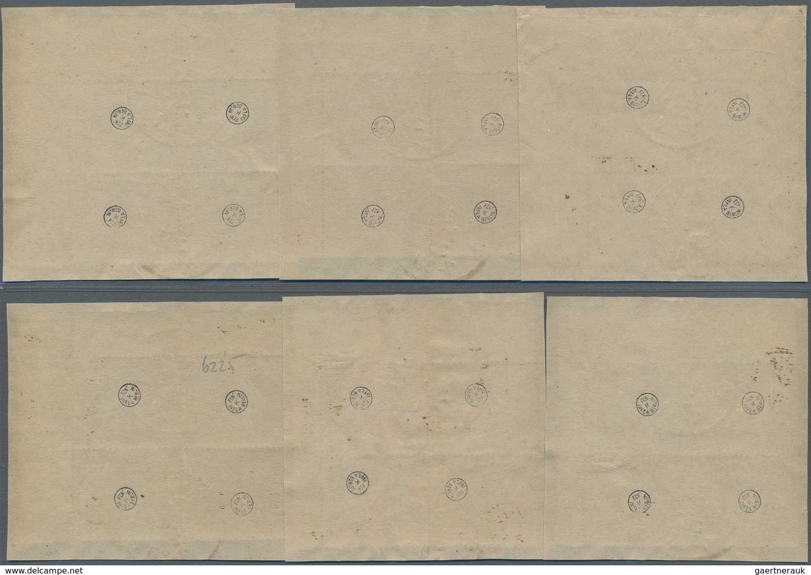 Württemberg - Marken Und Briefe: 1920, 10 Pf Bis 75 Pf Abschiedsausgabe "Hirsch", Kompletter Satz, E - Other & Unclassified