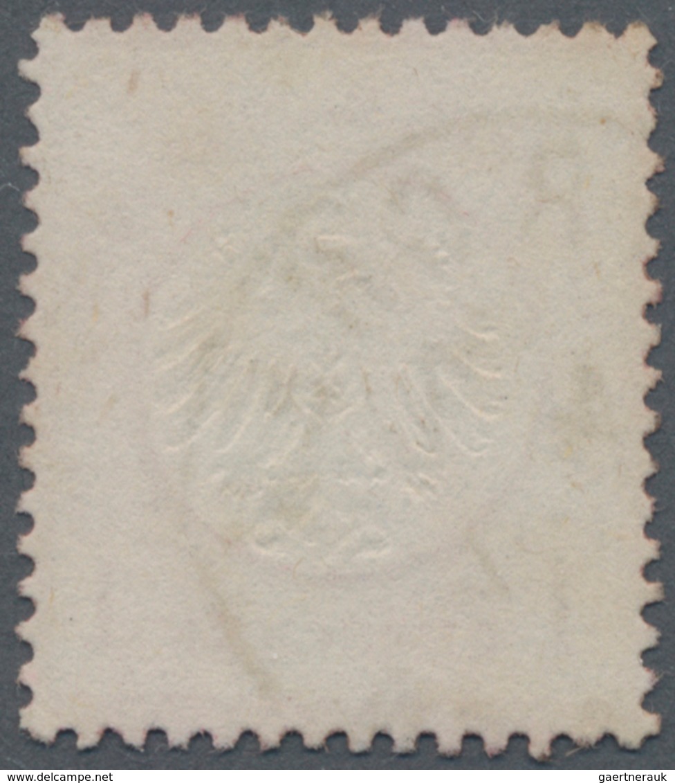 Deutsches Reich - Brustschild: 1872, Kleiner Schild 1 Gr Karmin Mit Seltenem Rostbraunem K1 "...RCHE - Unused Stamps