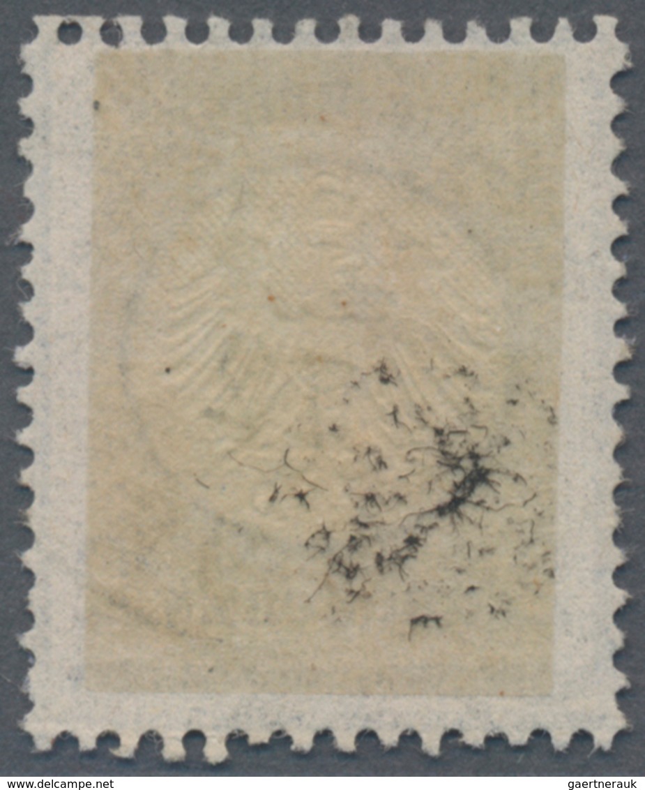 Deutsches Reich - Brustschild: 1872, 2 Groschen Ultramarin Kleiner Schild Glasklar Entwertet Mit K1 - Unused Stamps