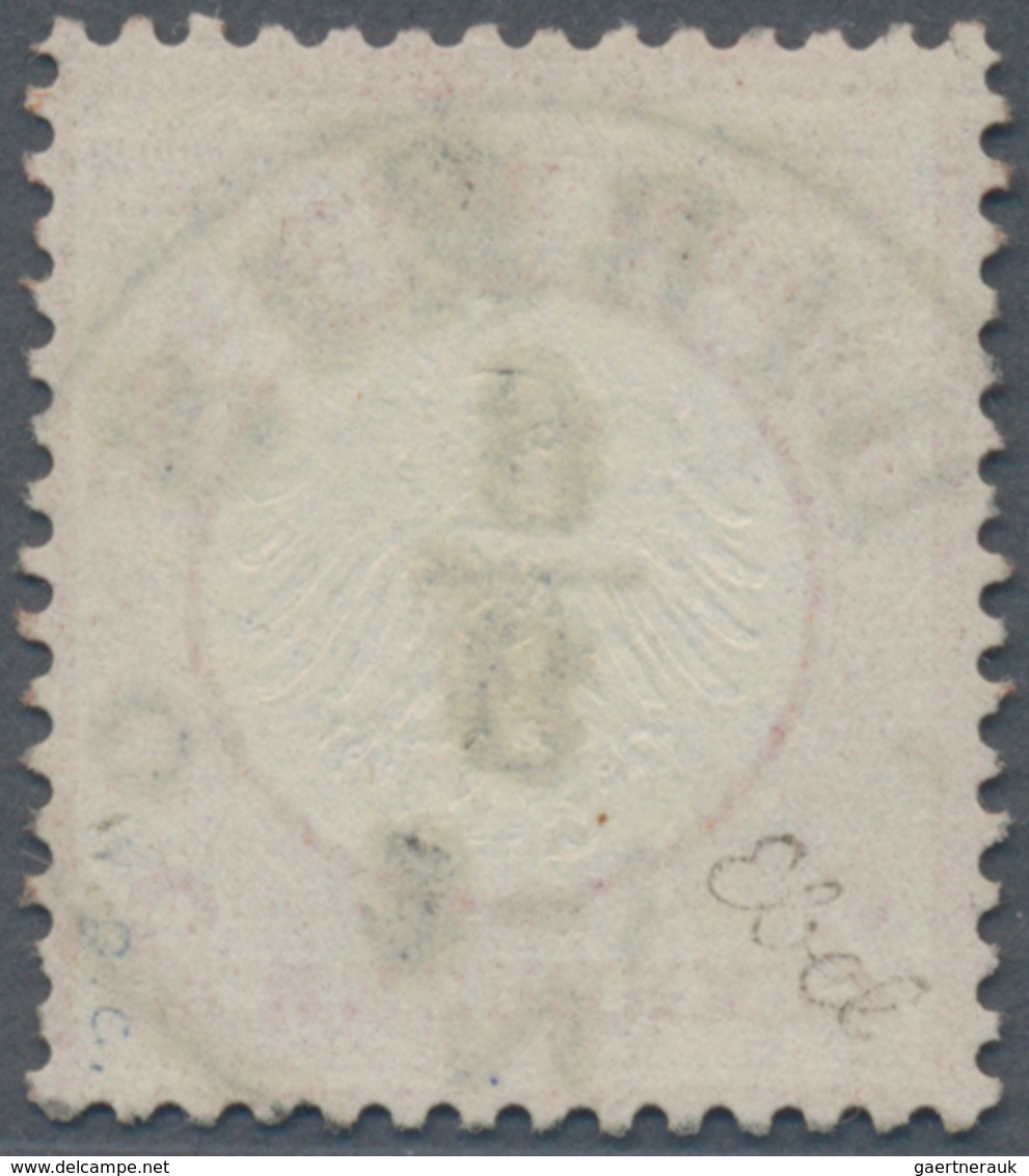 Deutsches Reich - Brustschild: 1872, 2 Kreuzer Rotorange Entwertet Mit Klarem, Zentrischem K2 BIBLIS - Unused Stamps