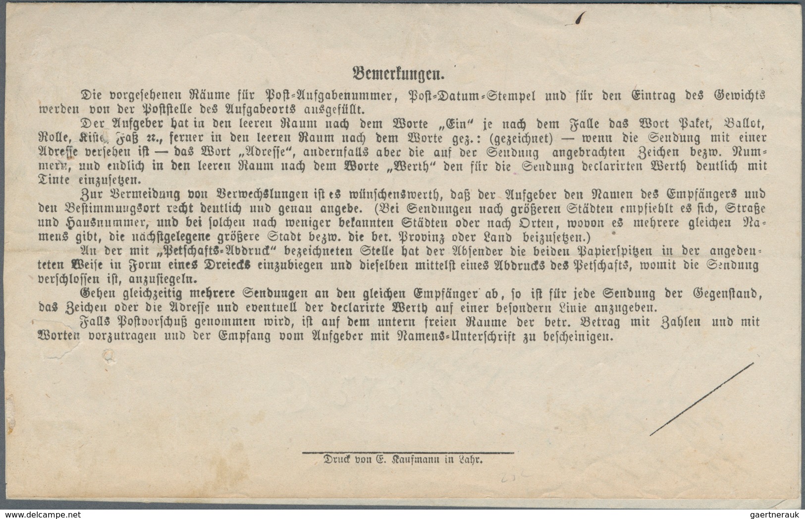 Deutsches Reich - Brustschild: 1873, Kleiner Schild 7 Kr. Ultramarin Mit Plattenfehler IV "heller Pu - Ungebraucht