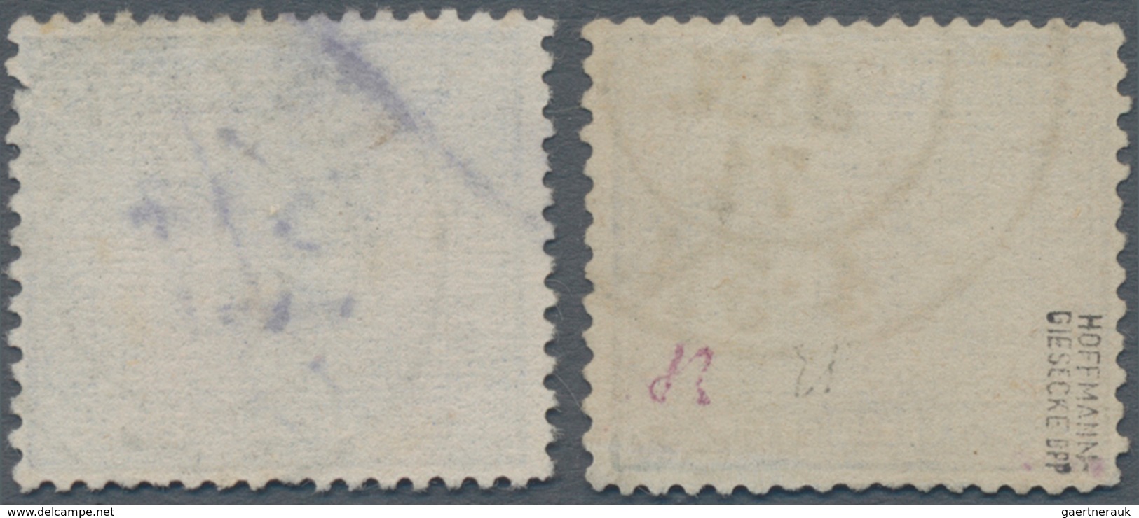 Deutsches Reich - Brustschild: 1872, 30 Sgr. Innendienst Mit Doppelkreisstempel "(...) Jan.74 4-5N", - Neufs