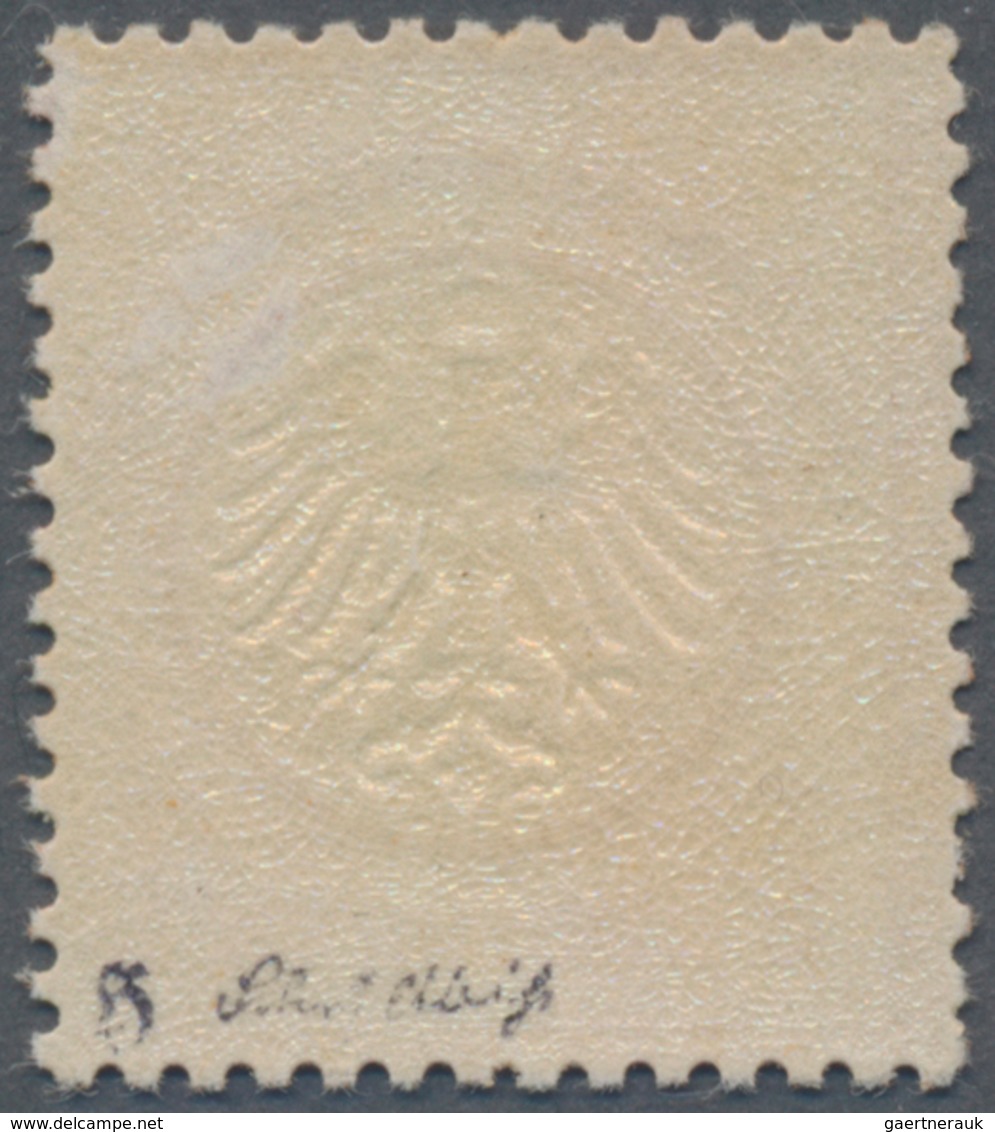 Deutsches Reich - Brustschild: 1872, Freimarke 1/2 Groschen Orange Mit Kleinem Brustschild, Sauber U - Unused Stamps