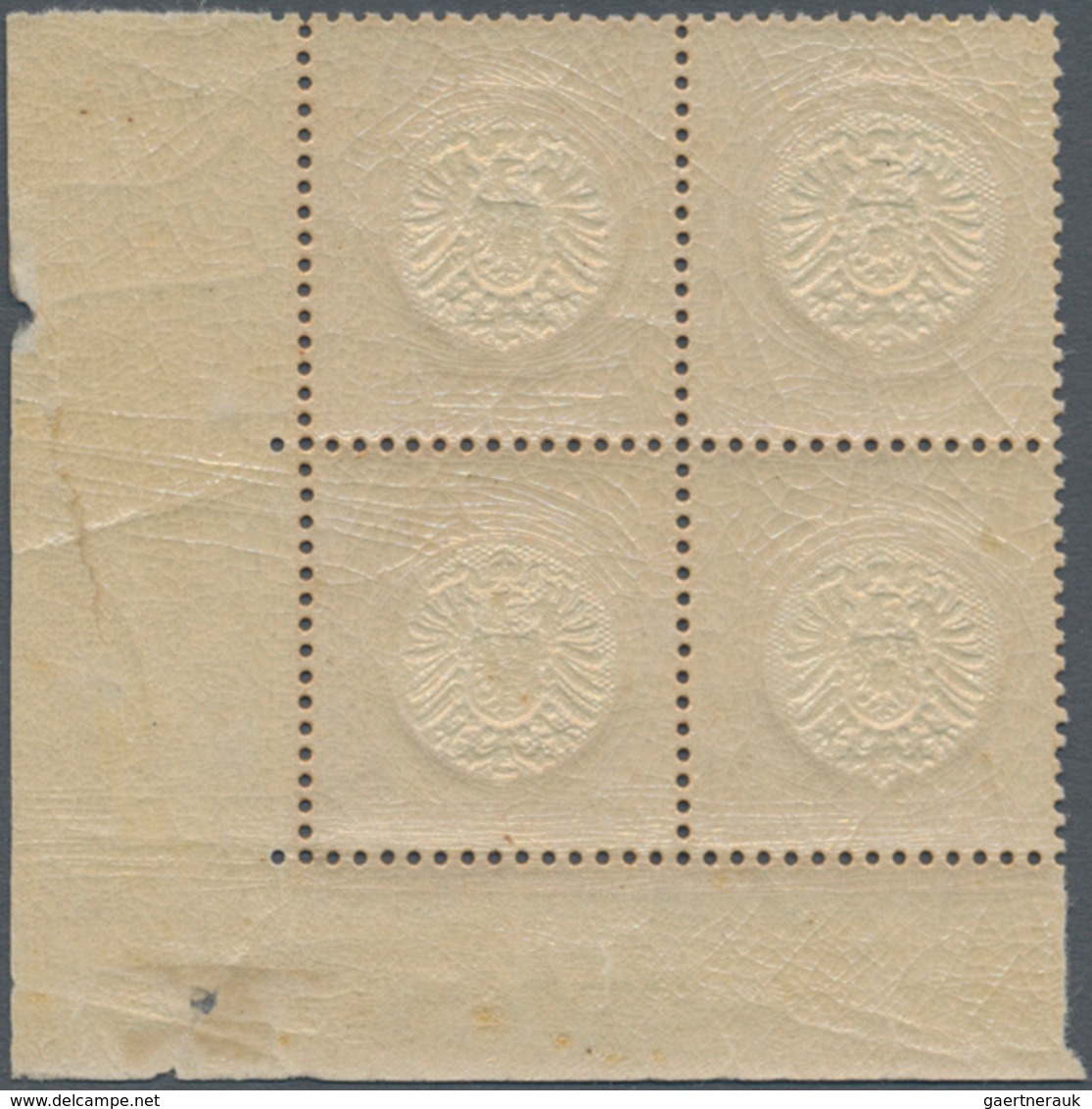 Deutsches Reich - Brustschild: 1872, Großer Schild ½ Gr. Orange, Farbfrischer, Gut Gezähnter, Gepräg - Unused Stamps