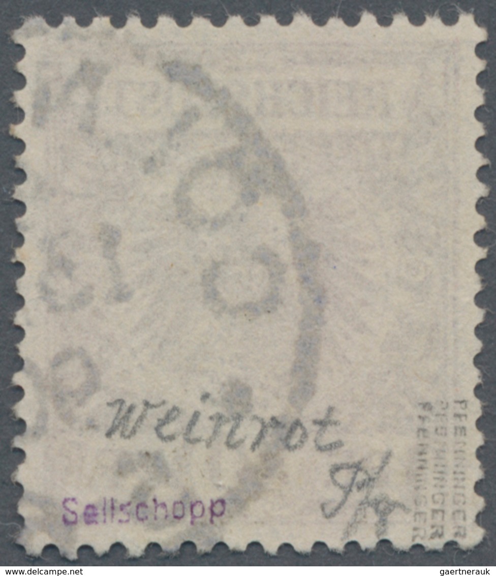 Deutsches Reich - Krone / Adler: 1889/90, Freimarke: Reichsadler Im Kreis, 50 Pf. Bräunlichkarmin (b - Ongebruikt