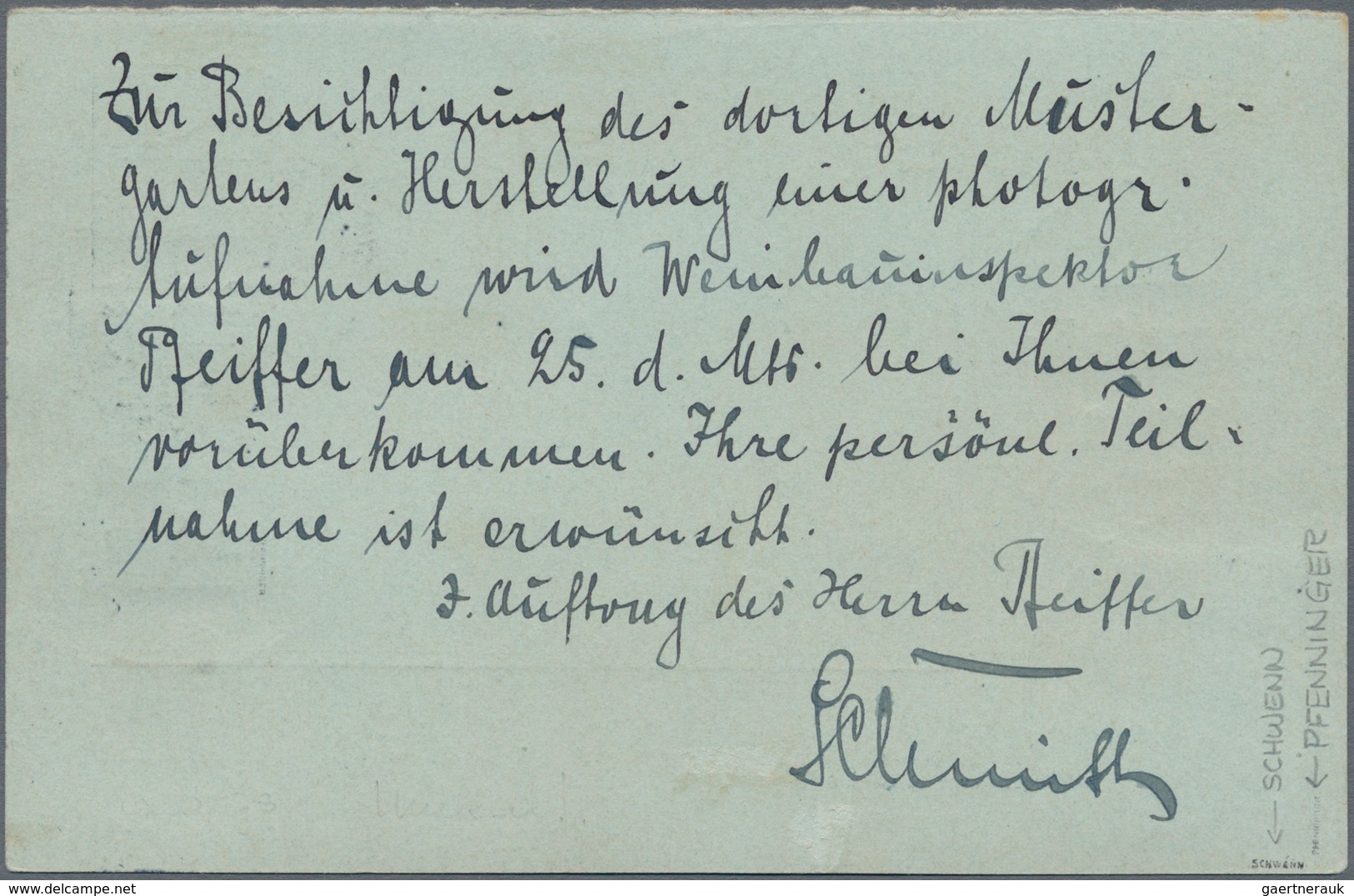 Deutsches Reich - Germania: 1912,FLUGPOST RHEIN-MAIN: 20 Pfg. Flugpostmarke Und 10 Pfg. "E. EL.P." A - Other & Unclassified