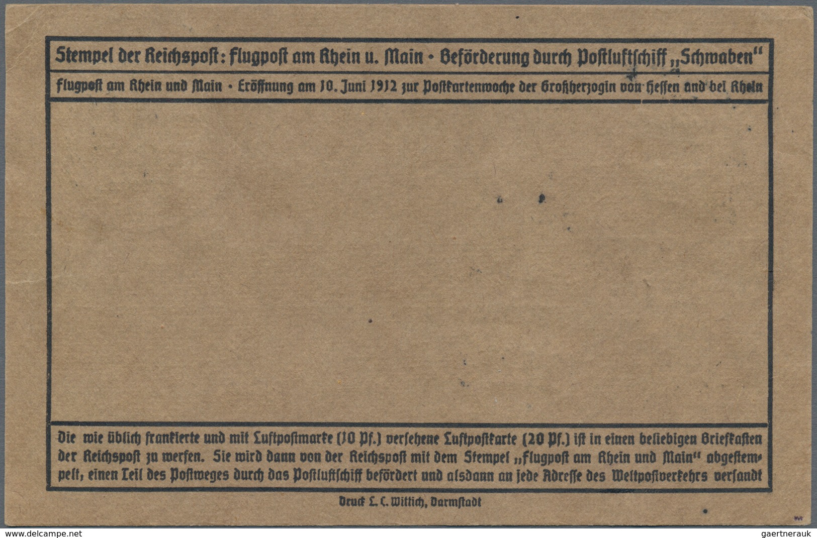 Deutsches Reich - Germania: 1912, FLUGPOST 30 Pfg. Mit Abart "Großer Mond" Und 2 Weitere 30 Pfg. Auf - Autres & Non Classés