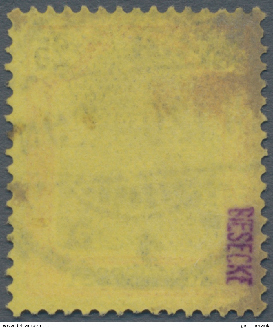 Deutsches Reich - Germania: 1899, 25 Pfg. Germania Mit FETTER INSCHRIFT, Gebrauchte Einzelmarke Mit - Andere & Zonder Classificatie