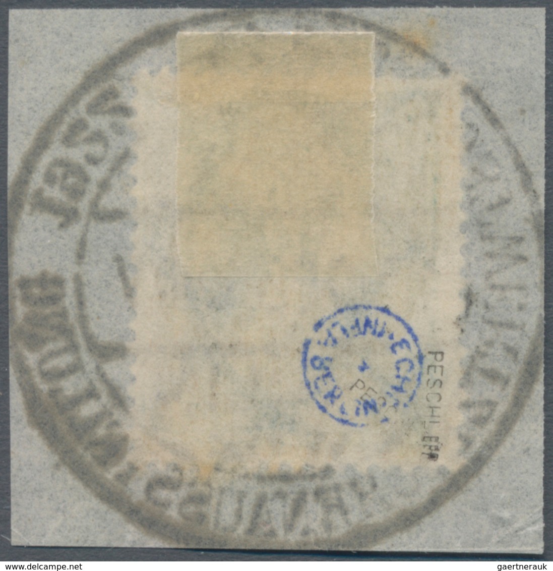 Deutsches Reich - Inflation: 1922, 30 Pf Ziffern Grün Auf Briefstück Mit Zentrischem Sonderstempel " - Covers & Documents