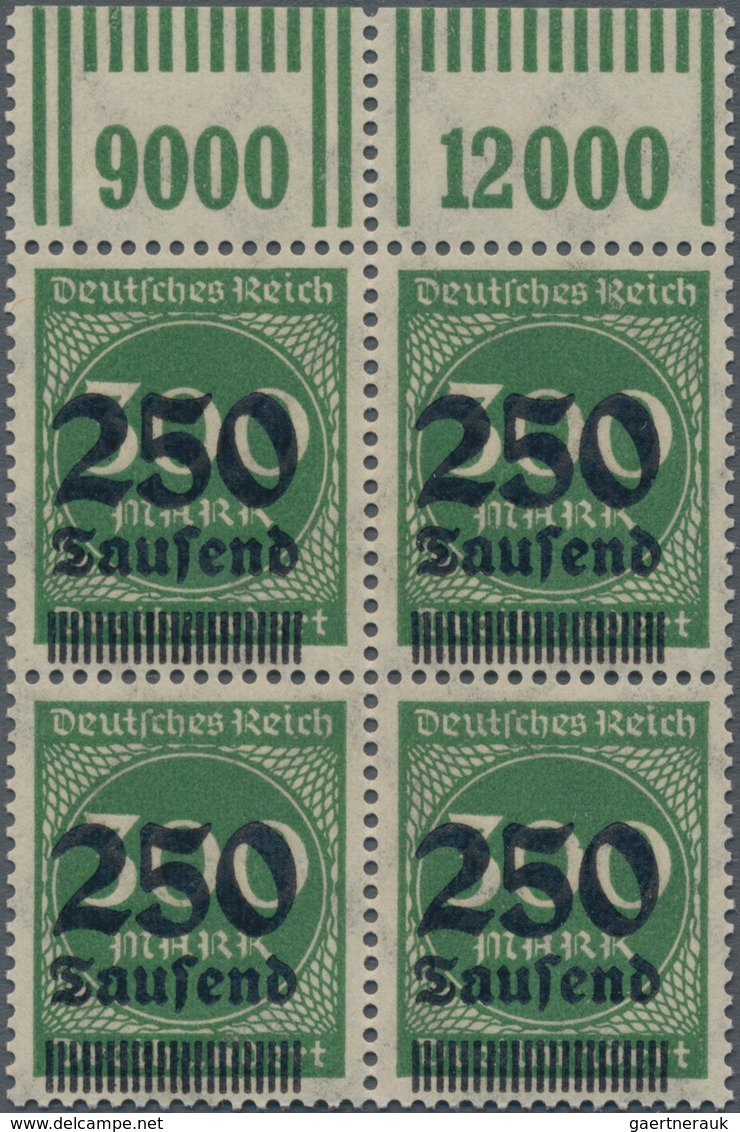 Deutsches Reich - Inflation: 1923, 20 M Dkl'lilaultramarin/hellgraugrün "Rhein-Ruhr-Hilfe" Mit Abart - Brieven En Documenten