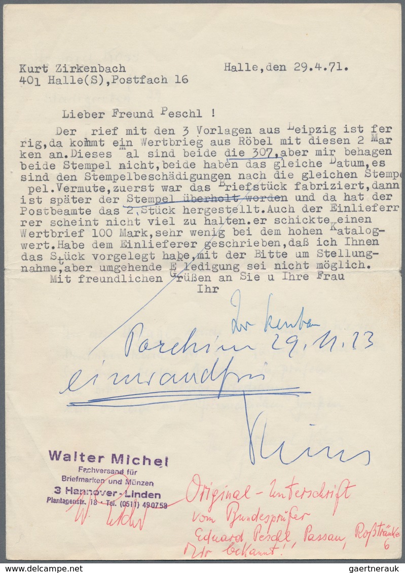 Deutsches Reich - Inflation: 1923, 800 Tsd Auf 500 Mark Gelblichgrün, Farbfrisches Exemplar In Guter - Covers & Documents