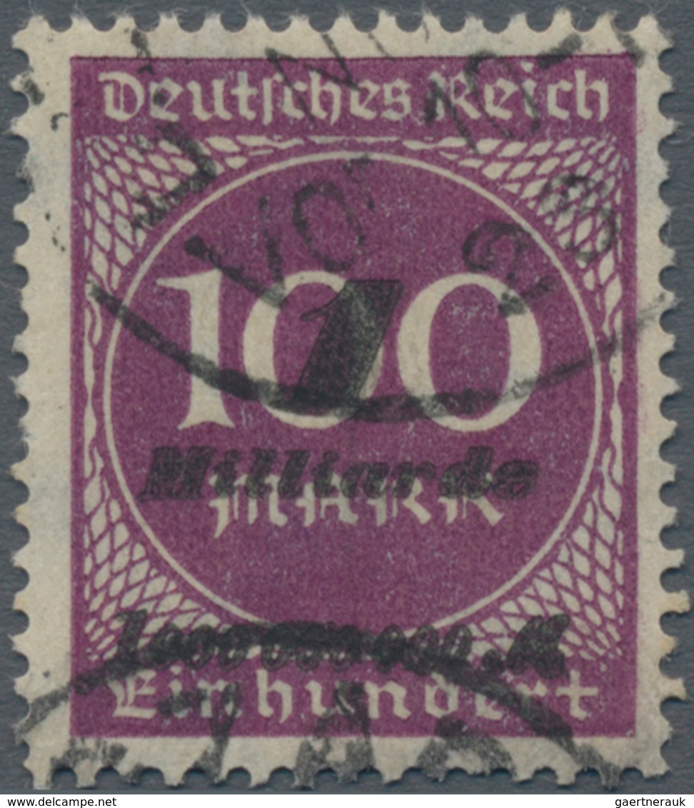 Deutsches Reich - Inflation: 1923, 1 Milliarde Auf 100 Mark Violettpurpur, Farbfrisches Und Bestens - Covers & Documents